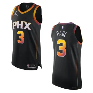 Phoenix Suns Chris Paul 2022-23 Statement Edition Black Jersey - Alzaintravels