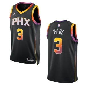 Phoenix Suns Chris Paul 2022-23 Statement Edition Black Swingman Jersey - Alzaintravels