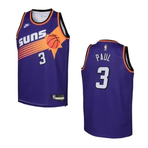 Youth Phoenix Suns 2022-23 Classic Edition Chris Paul Purple Jersey - Alzaintravels
