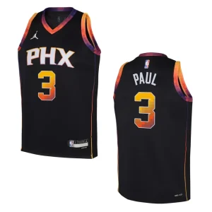 Phoenix Suns 2022-23 Statement Edition Youth Chris Paul Black Jersey - Alzaintravels