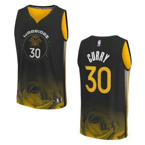 Golden State Warriors Fast Break Stephen Curry 2022-23 City Black Jersey - Alzaintravels