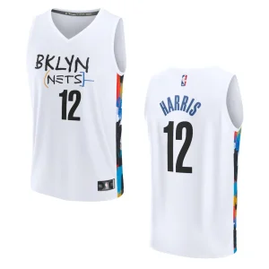 Brooklyn Nets Fast Break Joe Harris 2022-23 City White Jersey - Alzaintravels