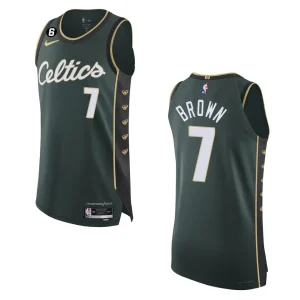 2022-23 City Edition Boston Celtics Jaylen Brown Green Authentic Jersey - Alzaintravels