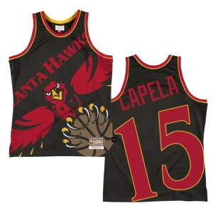 Hawks Clint Capela Big Face 2.0 Swingman Jersey Black - Alzaintravels