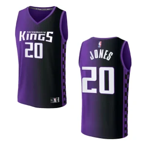 Colby Jones Statement Edition Sacramento Kings 2023-24 Purple Fastbreak Replica Jersey - Alzaintravels
