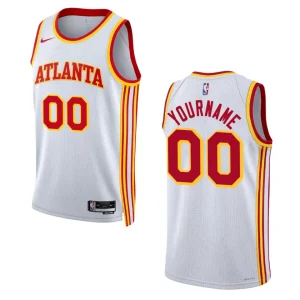 Atlanta Hawks Custom 2022-23 Association Edition White Swingman Jersey - Alzaintravels