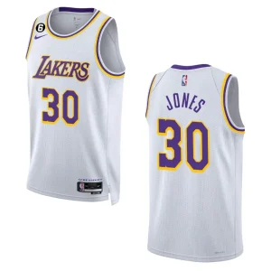 Damian Jones Association Edition Los Angeles Lakers 2022-23 White Swingman Jersey - Alzaintravels