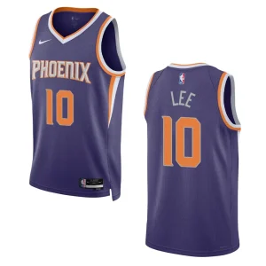 Phoenix Suns Damion Lee 2022-23 Icon Edition Purple Swingman Jersey - Alzaintravels