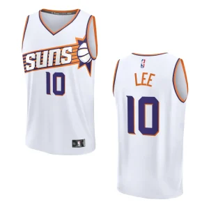 Damion Lee Association Edition Phoenix Suns 2023-24 White Fastbreak Replica Jersey - Alzaintravels