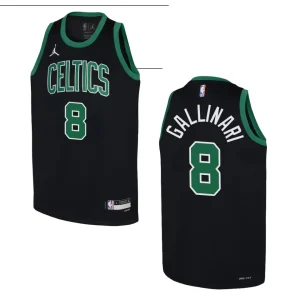 2022-23 Boston Celtics Youth Statement Edition Danilo Gallinari Black Jersey - Alzaintravels