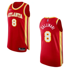 Atlanta Hawks Danilo Gallinari Icon Jersey Authentic Red - Alzaintravels
