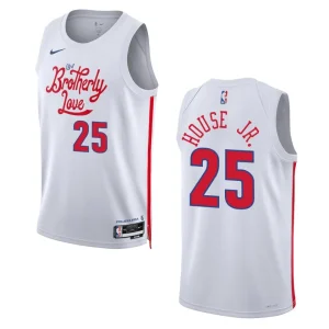 Danuel House City Edition Philadelphia 76ers 2022-23 White Swingman Jersey - Alzaintravels