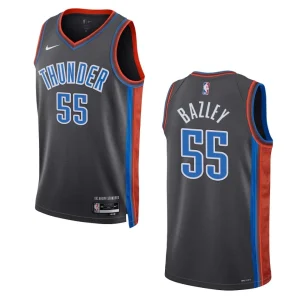 Oklahoma City Thunder Darius Bazley 2022-23 City Edition Gray Swingman Jersey - Alzaintravels