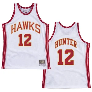 Atlanta Hawks De'andre Hunter Hardwood Classics Jersey Retro White - Alzaintravels