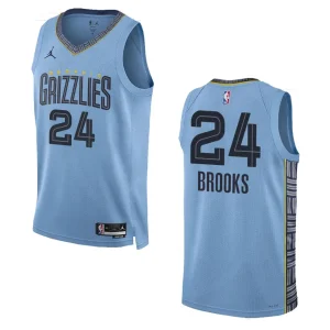 Memphis Grizzlies Dillon Brooks 2022-23 Statement Edition Blue Swingman Jersey - Alzaintravels