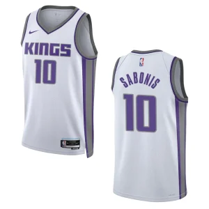 Domantas Sabonis Association Edition Sacramento Kings 2022-23 White Swingman Jersey - Alzaintravels