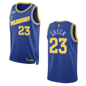 Golden State Warriors Draymond Green Royal Swingman 2022-23 Classic Edition Jersey - Alzaintravels