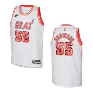2022-23 Miami Heat Youth Classic Edition Duncan Robinson White Jersey - Alzaintravels