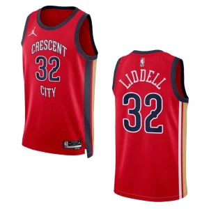 E.J. Liddell Statement Edition New Orleans Pelicans 2023-24 Red Swingman Jersey - Alzaintravels
