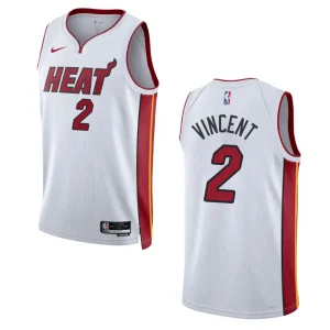 Miami Heat Gabe Vincent 2022-23 Association Edition White Swingman Jersey - Alzaintravels