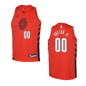 Portland Trail Blazers 2022-23 Statement Edition Youth Gary Payton II Red Jersey - Alzaintravels
