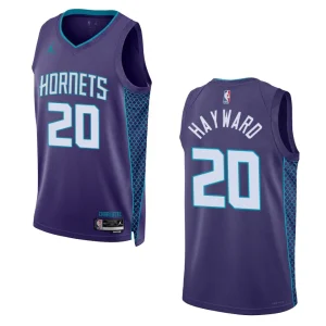 Gordon Hayward Statement Edition Charlotte Hornets 2022-23 Purple Swingman Jersey - Alzaintravels