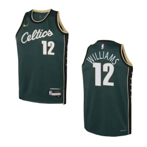 Boston Celtics 2022-23 City Edition Youth Grant Williams Green Jersey - Alzaintravels