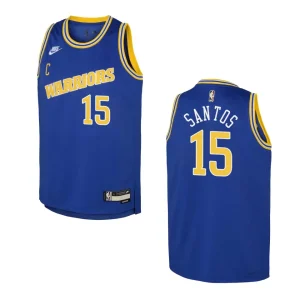 2022-23 Golden State Warriors Youth Classic Edition Gui Santos Blue Jersey - Alzaintravels