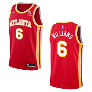 Atlanta Hawks Lou Williams 2021 Icon Edition Swingman Jersey Red - Alzaintravels