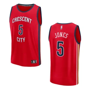 Herbert Jones Statement Edition New Orleans Pelicans 2023-24 Red Fastbreak Replica Jersey - Alzaintravels