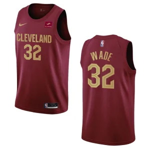 2022-23 Icon Edition Cleveland Cavaliers Dean Wade Wine Swingman Jersey - Alzaintravels