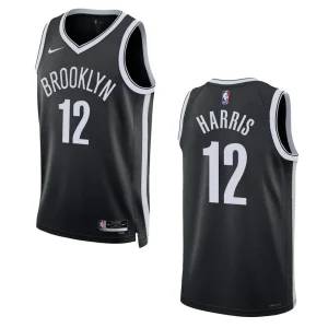2022-23 Icon Edition Brooklyn Nets Joe Harris Black Swingman Jersey - Alzaintravels