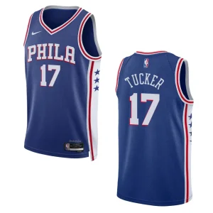 2022-23 Icon Edition Philadelphia 76ers P.J. Tucker Royal Swingman Jersey - Alzaintravels