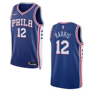 2022-23 Icon Edition Philadelphia 76ers Tobias Harris Royal Swingman Jersey - Alzaintravels