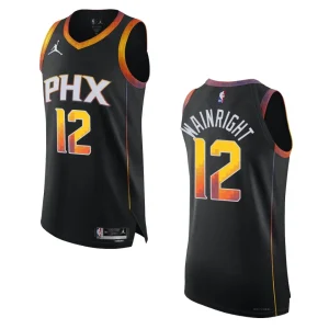 Phoenix Suns Ishmail Wainright 2022-23 Statement Edition Black Jersey - Alzaintravels