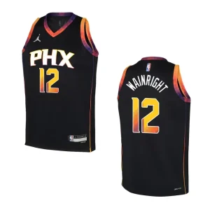 2022-23 Phoenix Suns Youth Statement Edition Ishmail Wainright Black Jersey - Alzaintravels