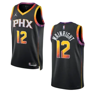 Phoenix Suns Ishmail Wainright 2022-23 Statement Edition Black Swingman Jersey - Alzaintravels