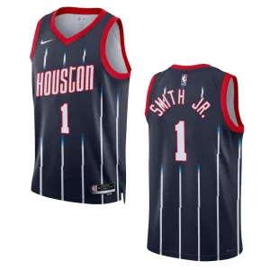 Houston Rockets Jabari Smith jr. 2022-23 City Edition Navy Swingman Jersey - Alzaintravels
