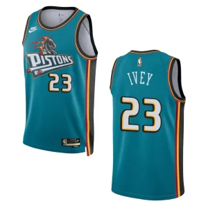 Detroit Pistons Jaden Ivey Teal Swingman 2022-23 Classic Edition Jersey - Alzaintravels