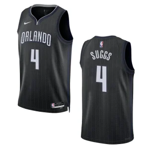 Jalen Suggs City Edition Orlando Magic 2022-23 Black Swingman Jersey - Alzaintravels