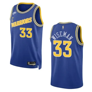 Golden State Warriors James Wiseman Royal Swingman 2022-23 Classic Edition Jersey - Alzaintravels