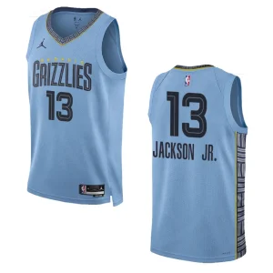 Memphis Grizzlies Jaren Jackson Jr. 2022-23 Statement Edition Blue Swingman Jersey - Alzaintravels