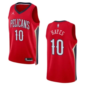 Jaxson Hayes Statement Edition New Orleans Pelicans 2022-23 Red Swingman Jersey - Alzaintravels