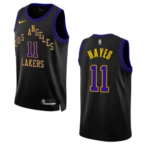 Jaxson Hayes City Edition Los Angeles Lakers 2023-24 Black Swingman Jersey - Alzaintravels