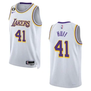 Jay Huff Association Edition Los Angeles Lakers 2022-23 White Swingman Jersey - Alzaintravels