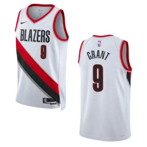 Portland Trail Blazers Jerami Grant 2022-23 Association Edition White Swingman Jersey - Alzaintravels