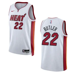 Miami Heat Jimmy Butler 2022-23 Association Edition White Swingman Jersey - Alzaintravels