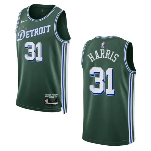 Joe Harris City Edition Detroit Pistons 2022-23 Green Swingman Jersey - Alzaintravels