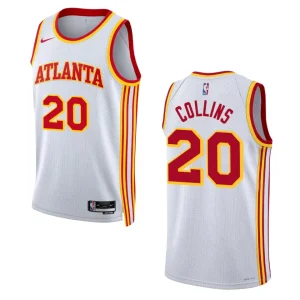 Atlanta Hawks John Collins 2022-23 Association Edition White Swingman Jersey - Alzaintravels