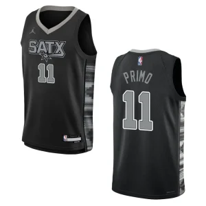 2022-23 San Antonio Spurs Youth Statement Edition Joshua Primo Black Jersey - Alzaintravels
